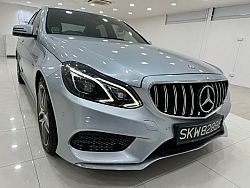Mercedes Benz E200 Sedan Edition E R18 LED Sunroof 2016 Silver